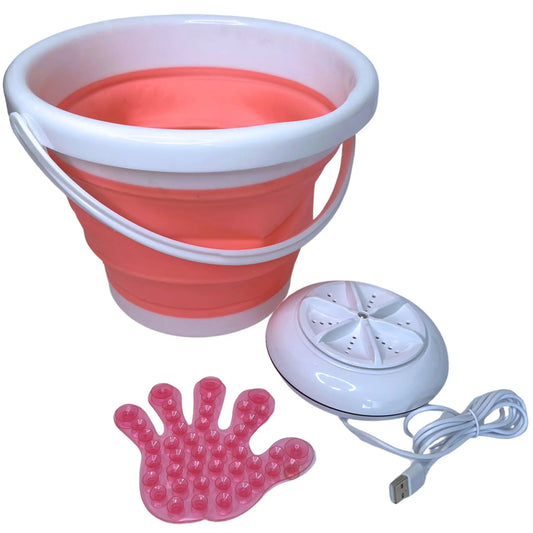 Mini Lavadora Plegable USB