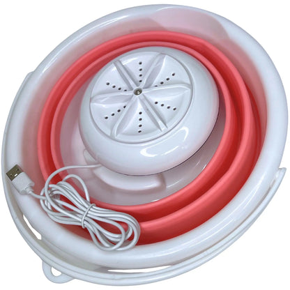 Mini Lavadora Plegable USB